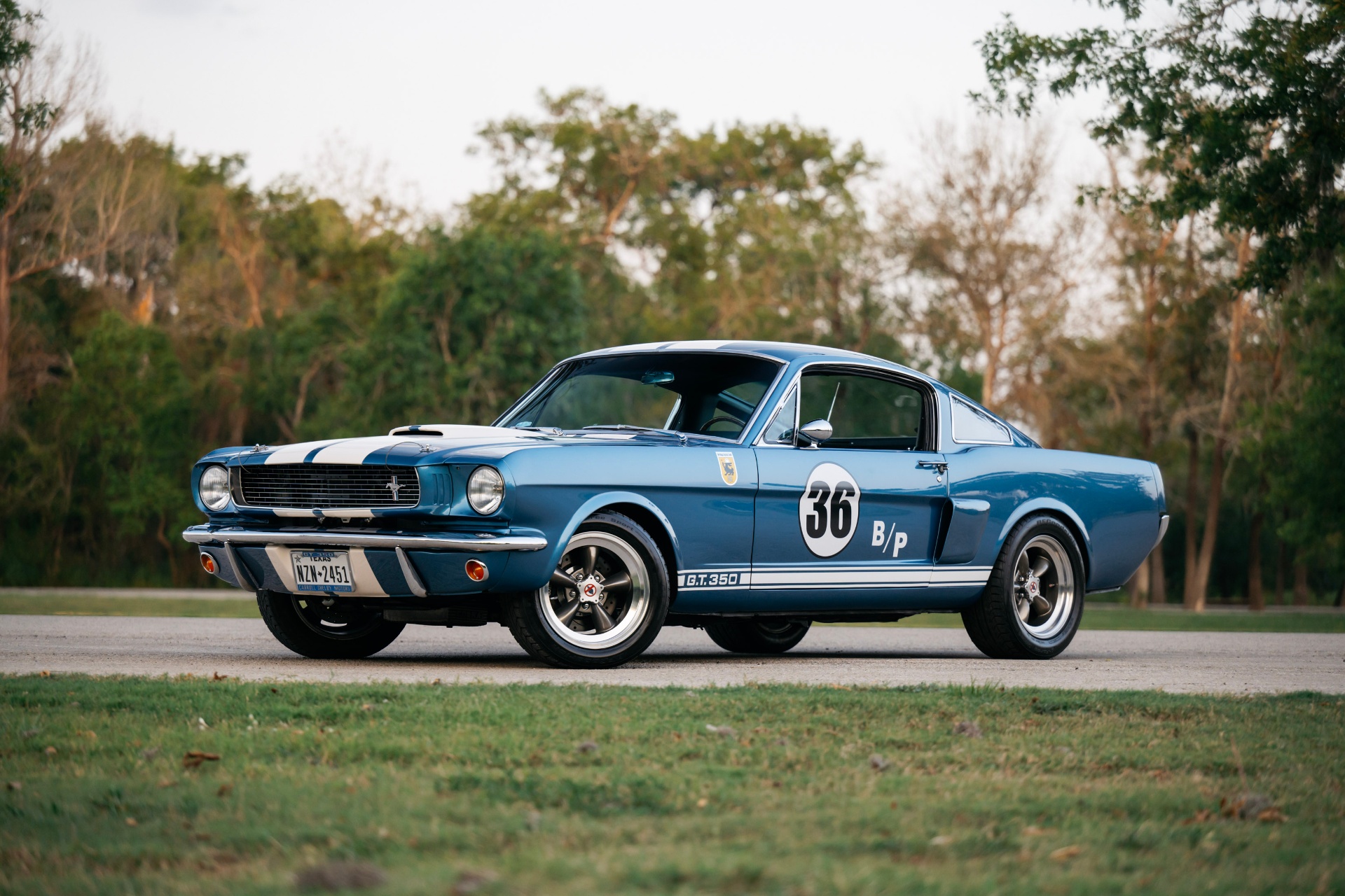 1966 Mustang Fastback Shelby GT350 — Three Quarter View