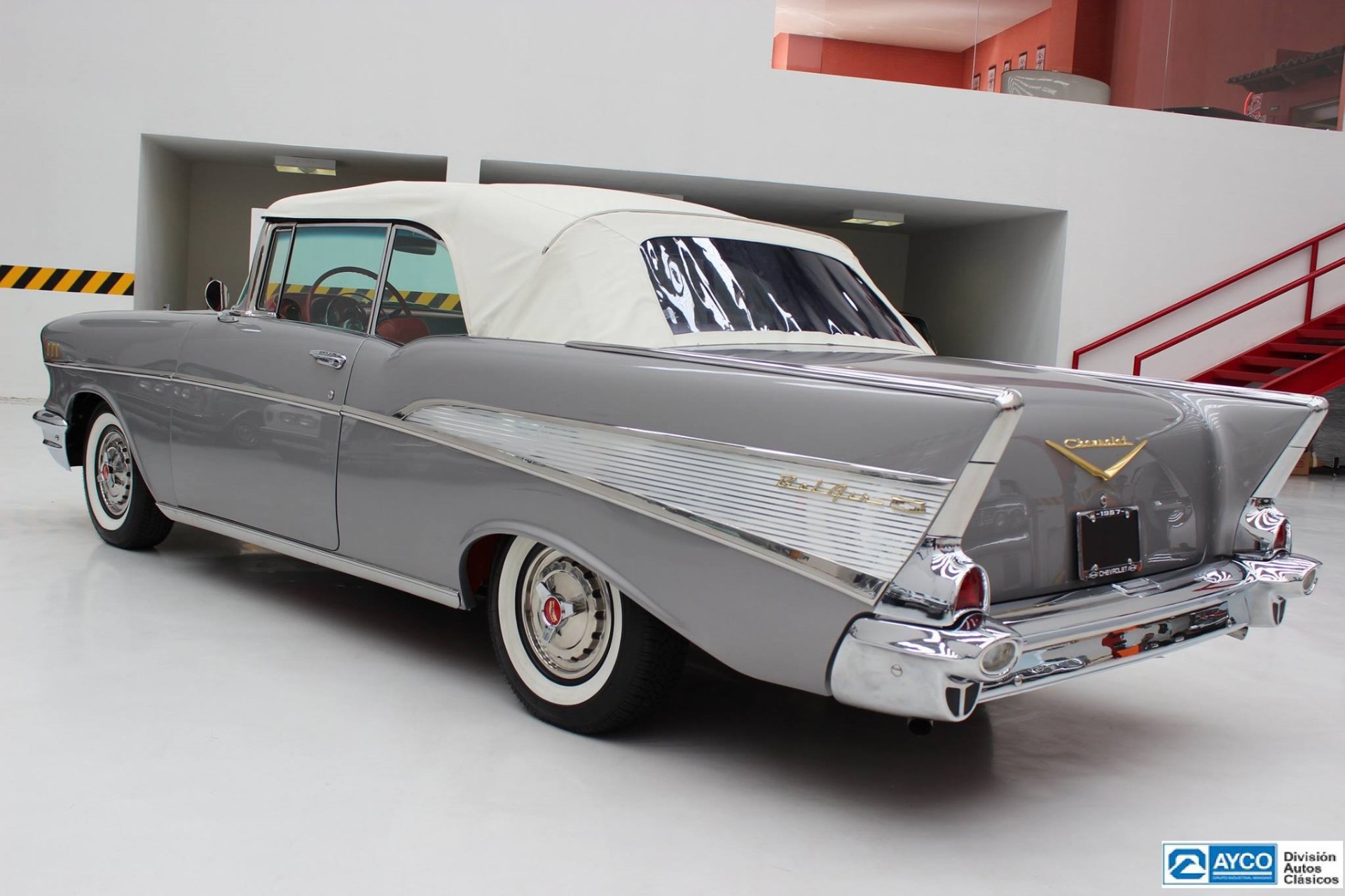 1957 Chevrolet Bel Air Convertible — Rear