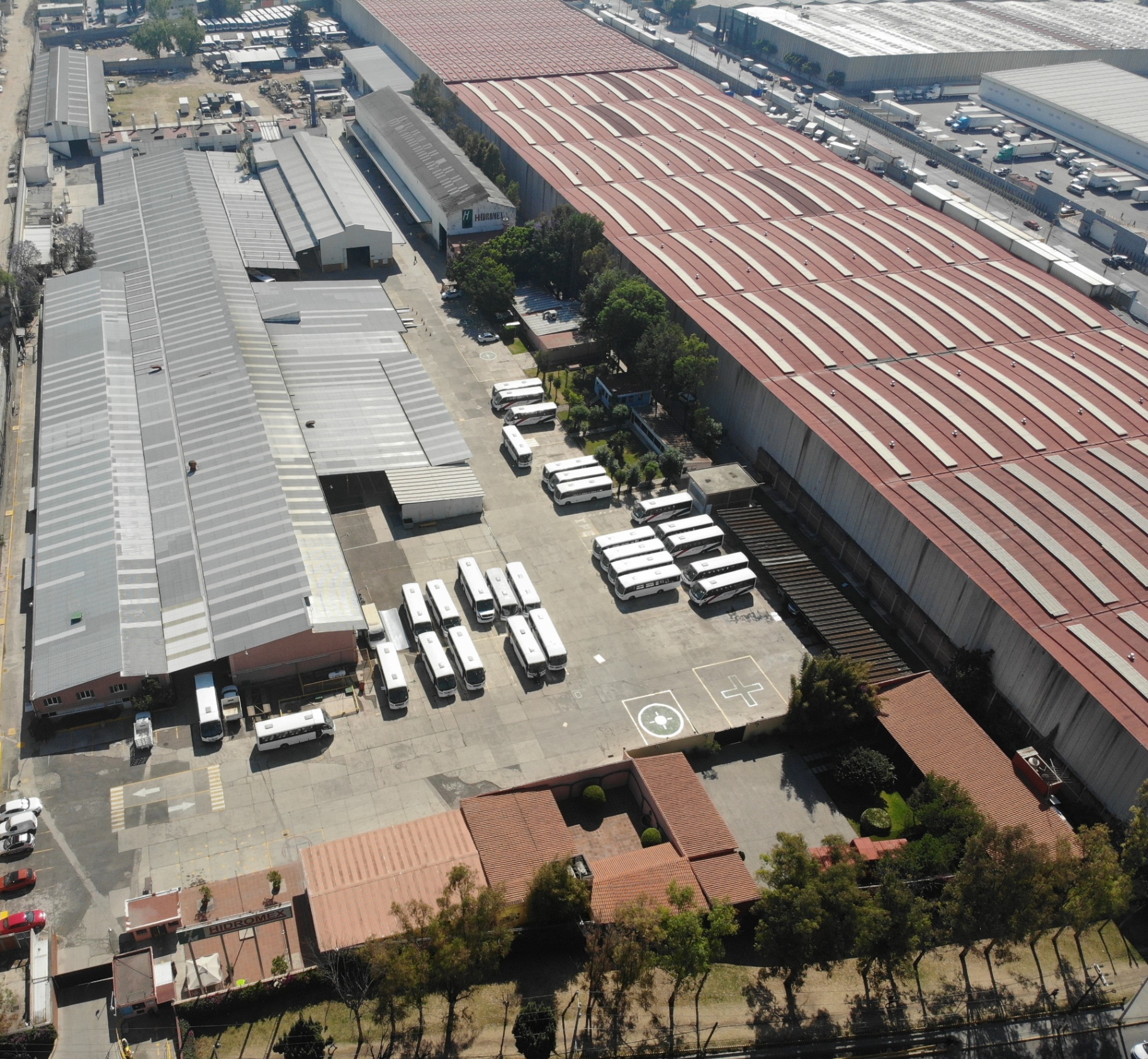 Hidromex — Aerial view of Tultitlán complex